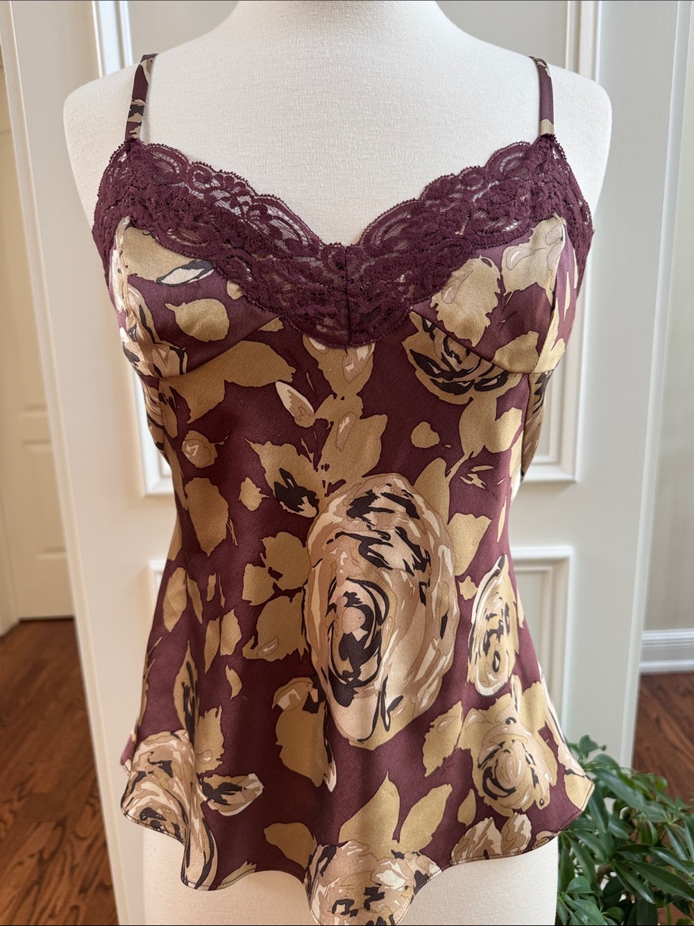 Theory Silk Floral Camisole - Small - EUC